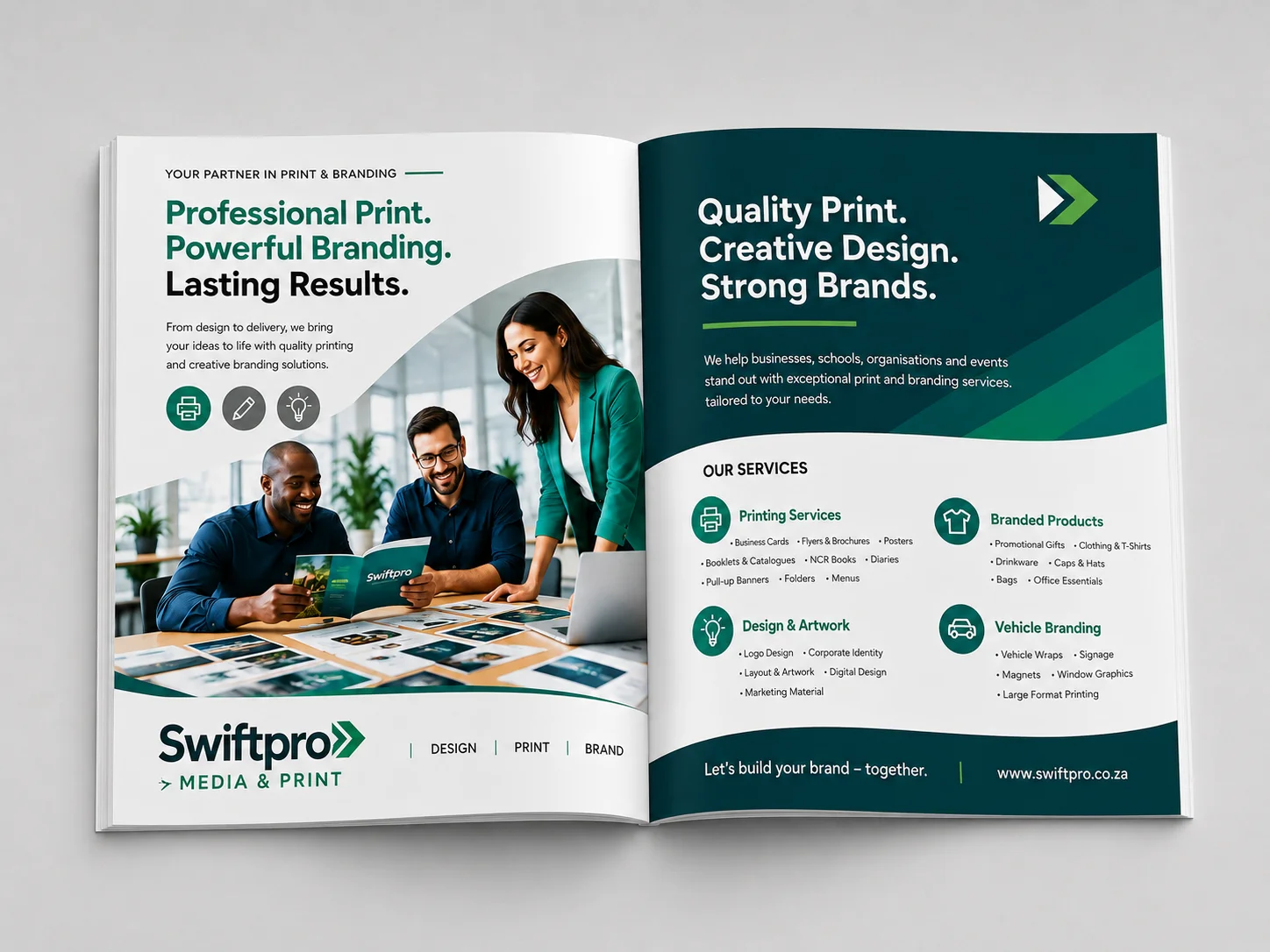 A4 Saddle Stitched Booklets