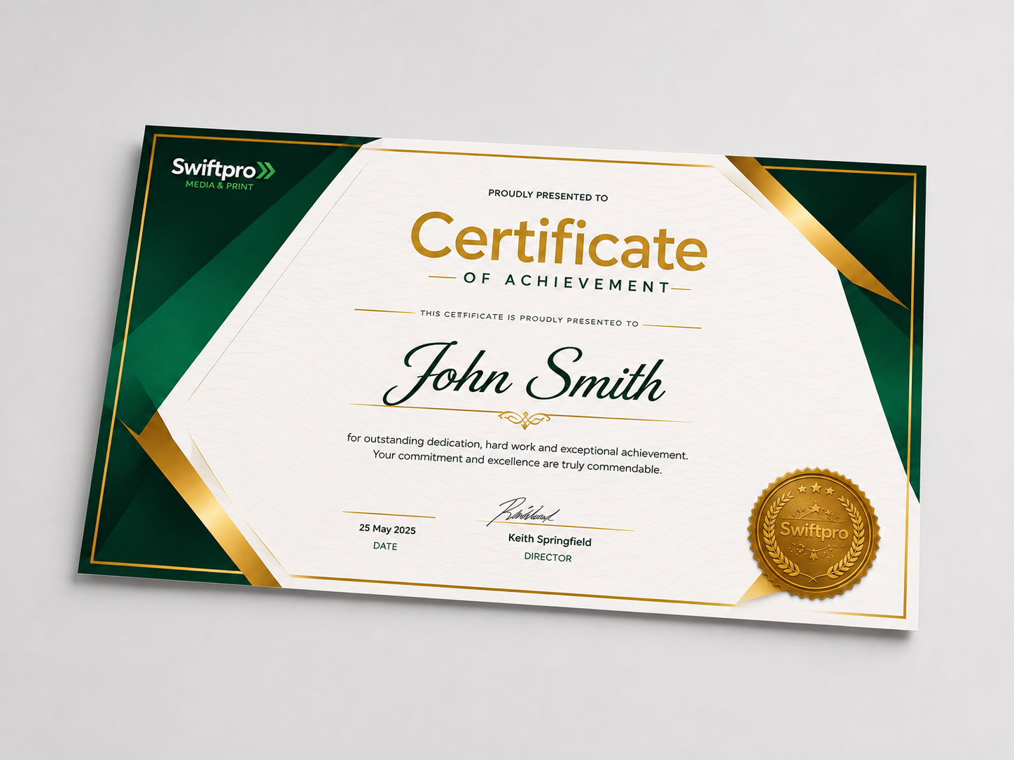 Certificates