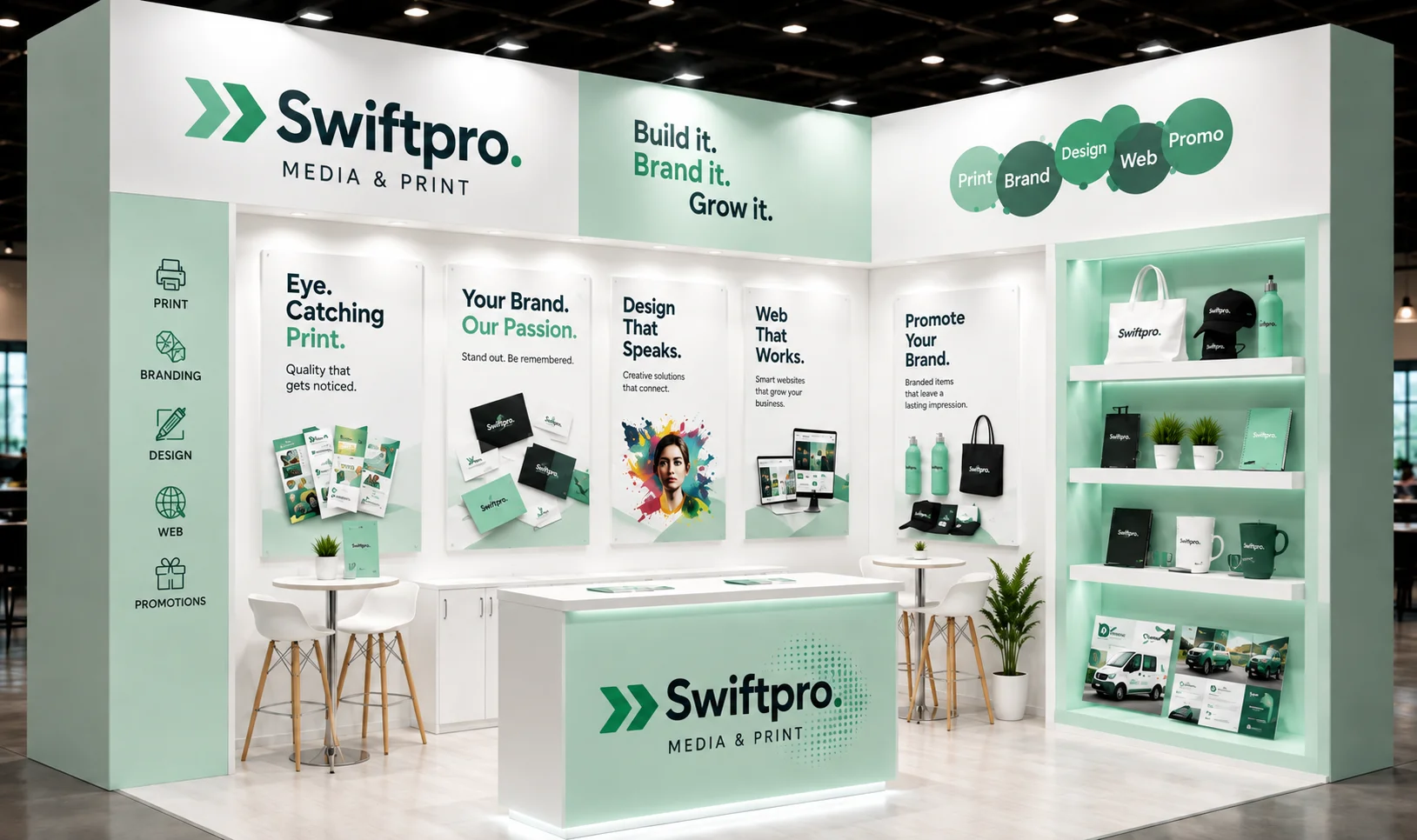 Exhibition & Event Branding.