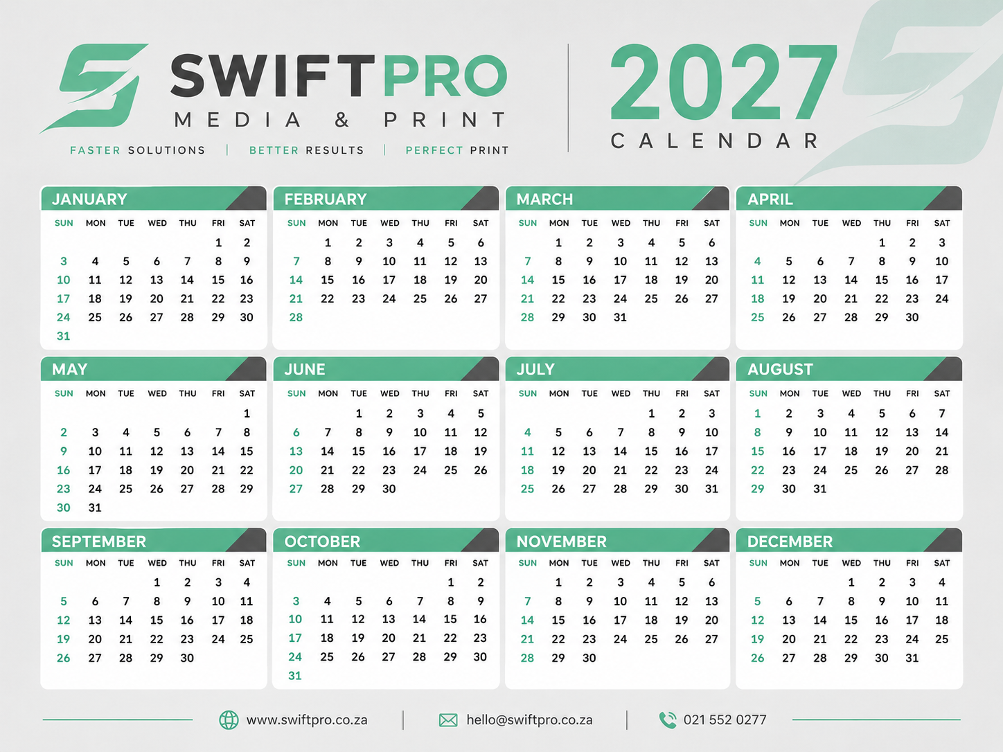 Wall Calendars