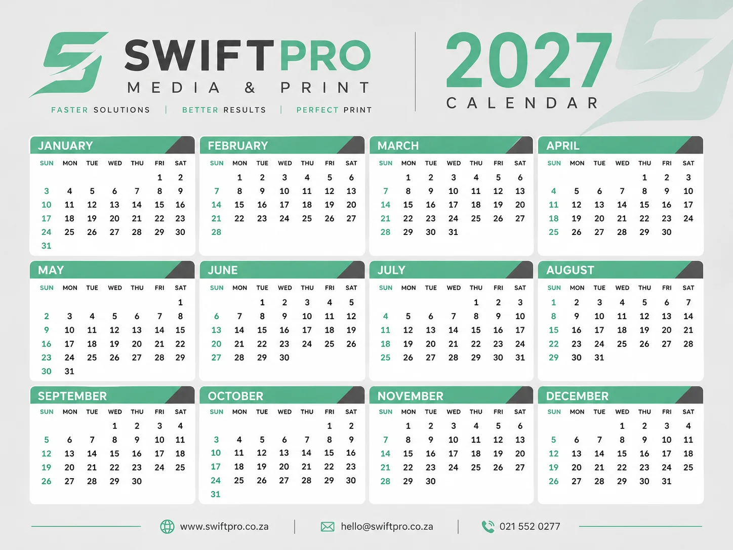 Wall Calendars